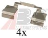 A.B.S. 1609Q Accessory Kit, disc brake pads